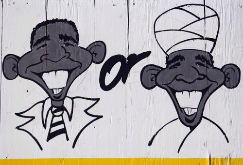 OBAMATERRORISTJohnMoore:Getty