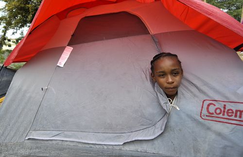 HAITITENTLuisAcosta:AFP:Getty