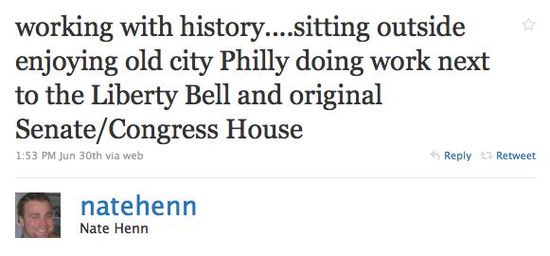 Twitter : Nate Henn: working with history....si ..._1278996812216