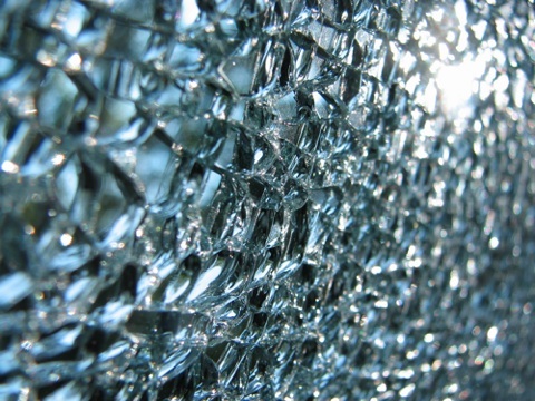 Broken glass