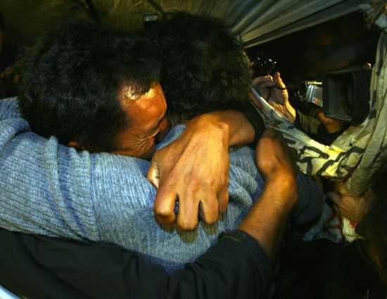 ChileanMinersHectorRetamalAFPGetty