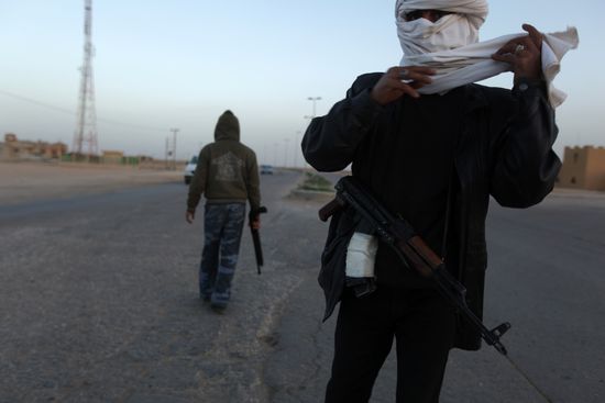 LibyaPolicemanGetty LibyaPolicemanGetty