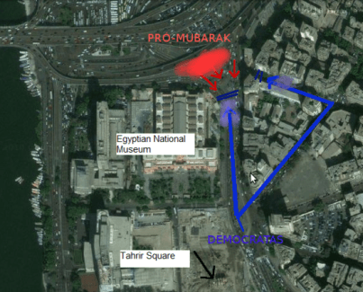 Map of tahrir