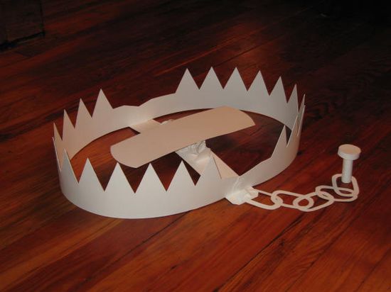 Paper tiger trap