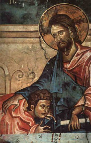 Damiane._Jesus_Christ_and_St._John_the_Apostle.