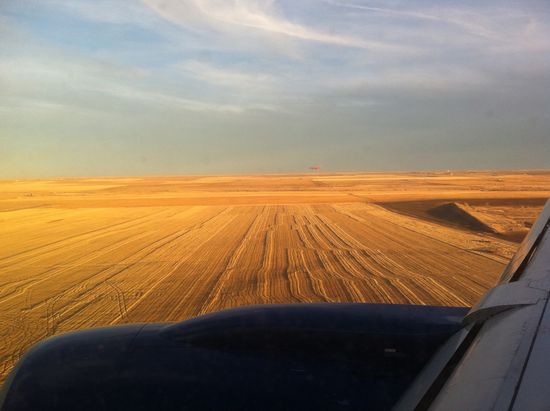 Landing at Denver Airport - 745pm
