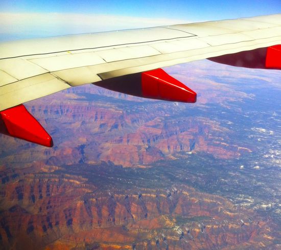 Somewhere over the Grand Canyon Somewhere over the Grand Canyon
