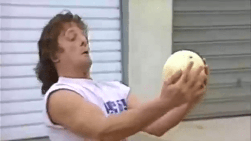 The headbutting king