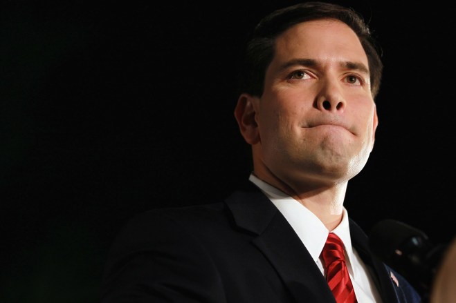 Senate Candidate Marco Rubio Attends Election Night Event