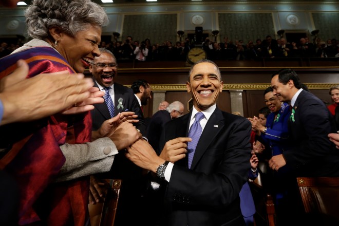 President Obama Delivers State Of The Union Address