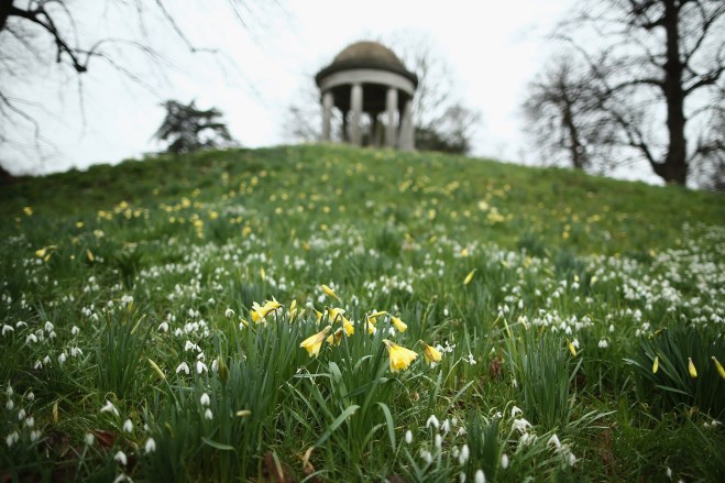 The First Day Of Spring At Kew Gardens