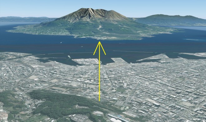 Kagoshima City VFYW Volcano Bird's Eye3 Marked - Copy