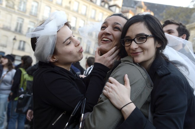 FRANCE-POLITICS-GAY-MARRIAGE-DEMO