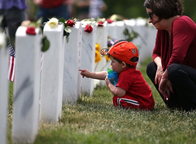 Memorial Day Commemorated At Arlington National Cemetery