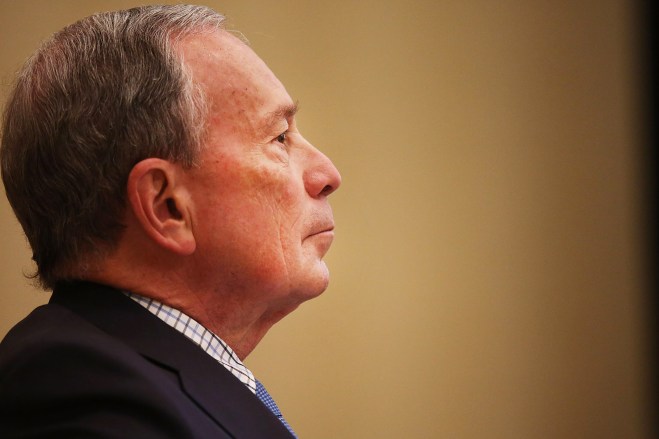 NYC Mayor Michael Bloomberg Speaks To Progressive Jewish Group