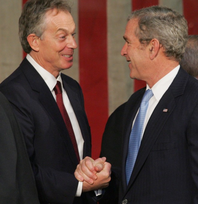 Former British Prime Minister and Middle