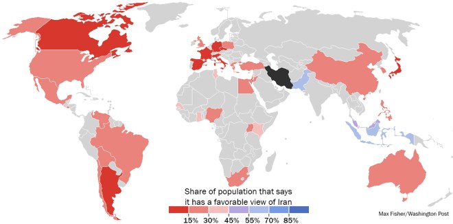 Iran Popularity