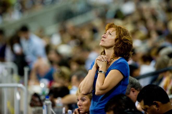 Rick Perry Leads "The Response" Prayer Rally In Houston