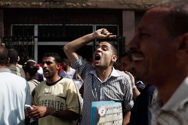 Pro-Morsi Supporters Killed In Shooting Incident Outside Presidential Guard Barracks