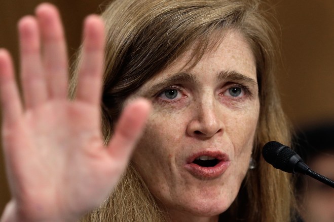 Senate Committee Holds Nomination Hearing For Samantha Power To Become United Nations Representative