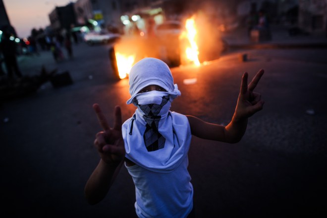 BAHRAIN-POLITICAL-UNREST-FUNERAL