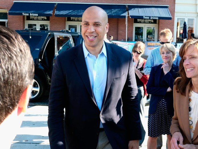 Corey Booker Thanks Constituents After Winning Primary