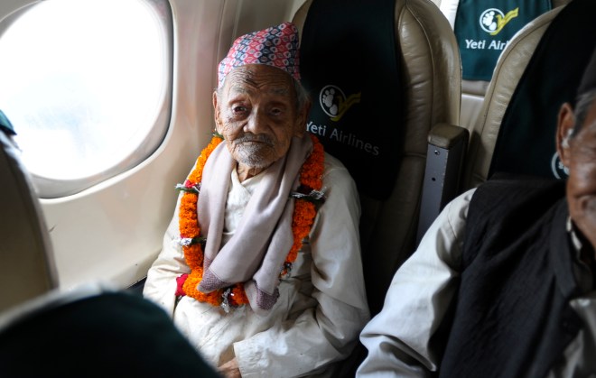 NEPAL-SOCIETY-ELDERLY-AVIATION