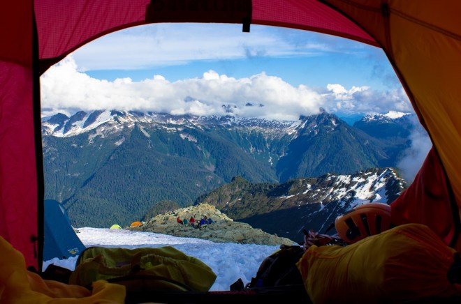 Sulphide Glacier, North Cascades National Park, 6-09 PM