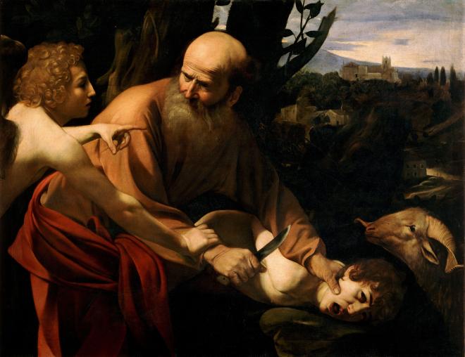 Sacrifice_of_Isaac-Caravaggio_Uffizi3