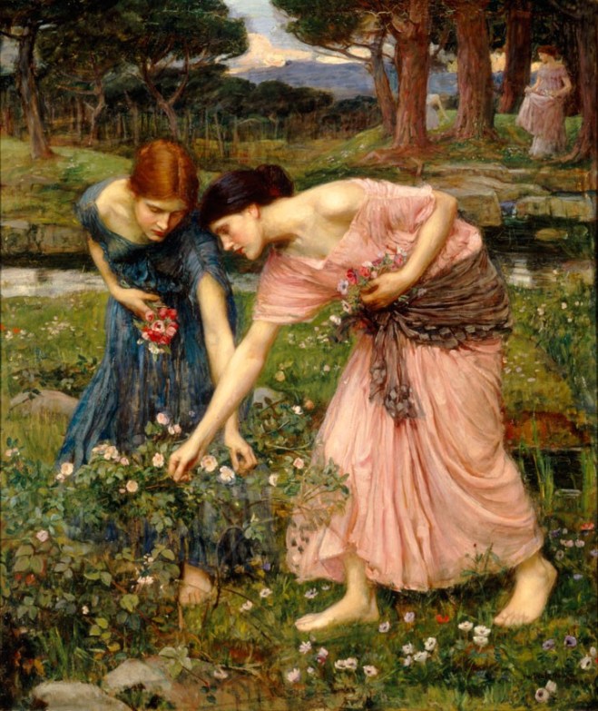 Waterhouse-gather_ye_rosebuds-1909