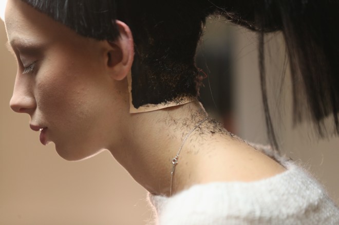 Extravagant Hair Styles Take To The Catwalk At The Alternative Hair Show