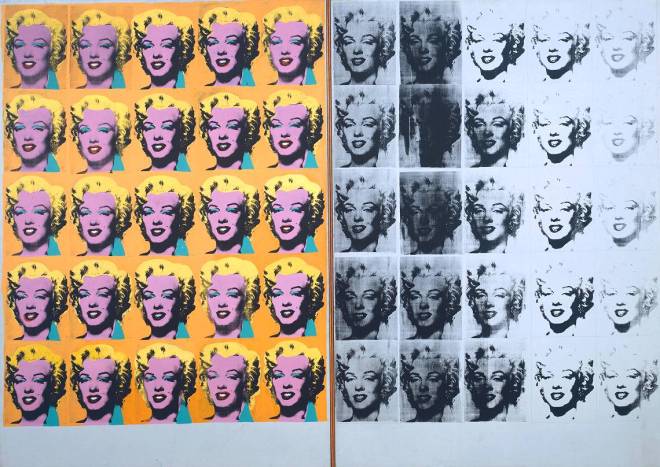 Marilyn Diptych 1962 by Andy Warhol 1928-1987