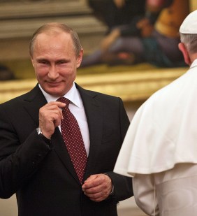 Pope Francis Meets Russian President Vladimir Putin
