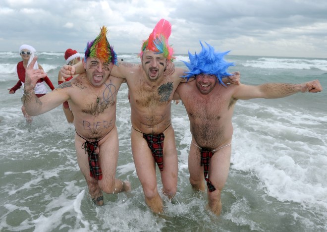 FRANCE-FEATURE-BATH-NEW YEAR