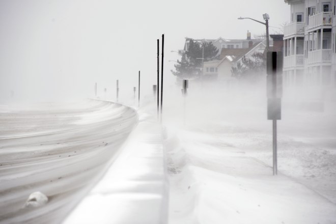 Winter Snow Storm Hammers Northeastern U.S.