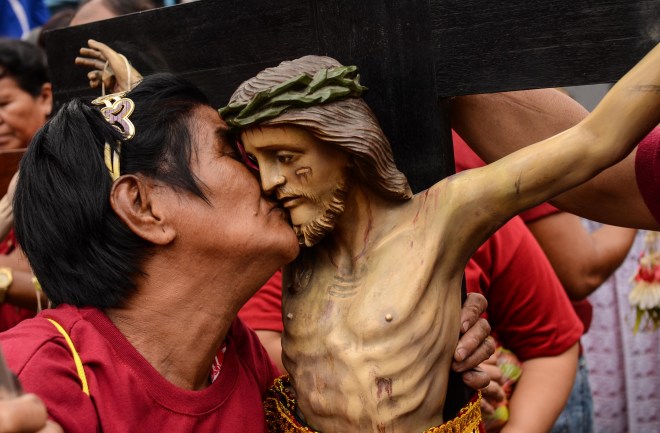 Devotees Gather For The Beginning Of The Feast Of Black Nazareth Celebration