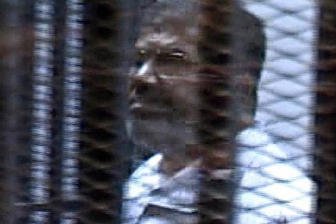 Egyptian president Mohamed Morsi' trial