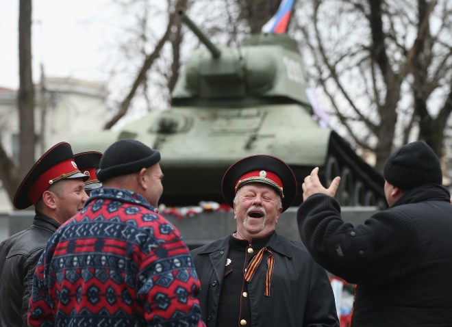 Concerns Grow In Ukraine Over Pro Russian Demonstrations In The Crimea Region