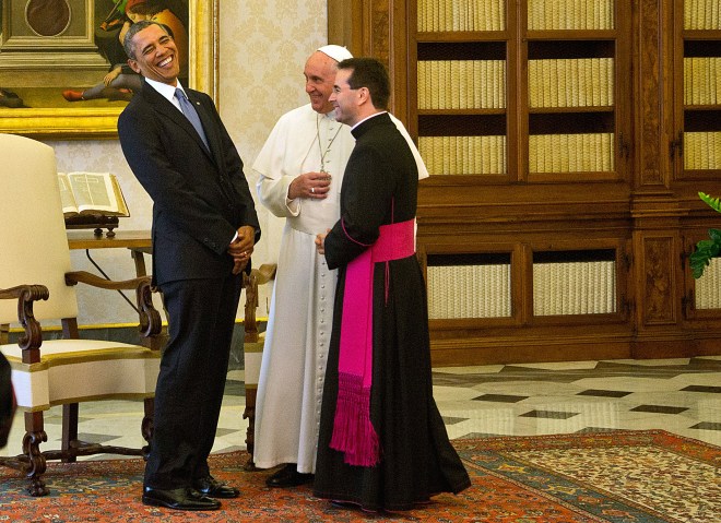 Pope Francis Meets President Obama