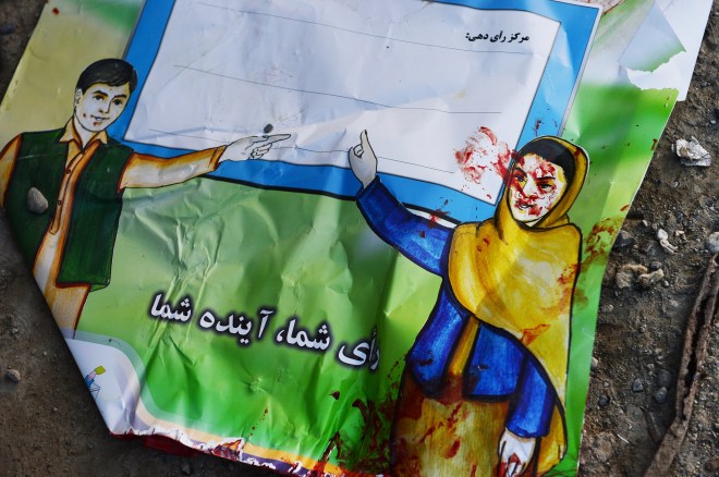 AFGHANISTAN-ELECTION-ATTACK