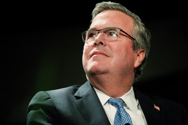 Former Florida Gov. Jeb Bush Speaks To Long Island Association Event