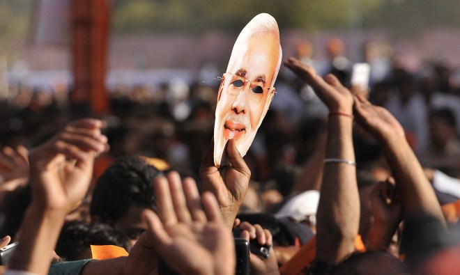 Rally Of  Narendra Modi In Gurgaon