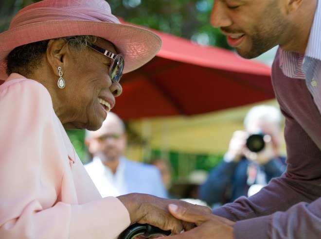 Garden Party Celebration For Dr. Maya Angelou's 82nd Birthday