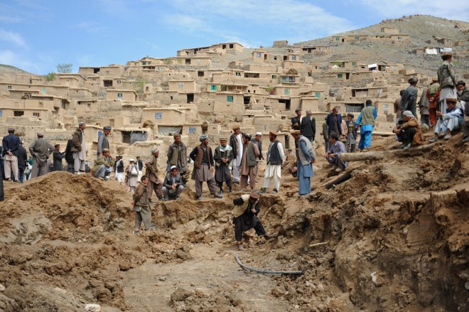 AFGHANISTAN-LANDSLIDE
