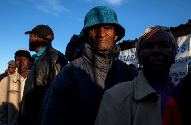 South Africans Go To The Polls In A General Election