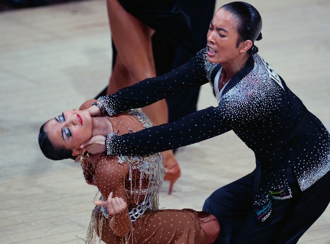 Professional Dancers Gather For The Blackpool Dance Festival