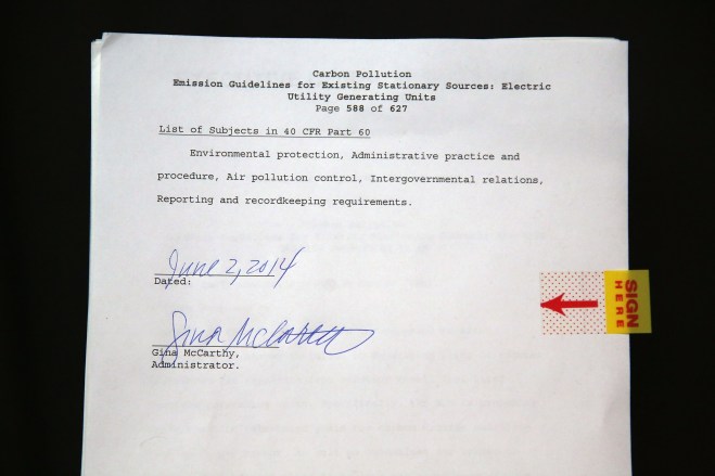 EPA Admin Gina McCarthy Announces New Regulations Under Obama's Climate Action Plan