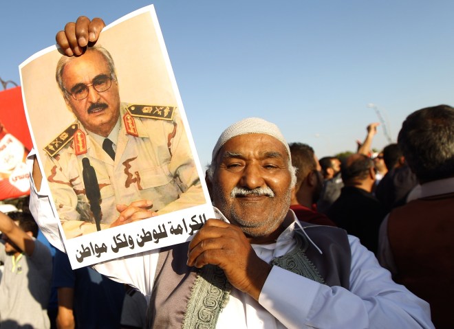 LIBYA-POLITICS-UNREST-DEMO