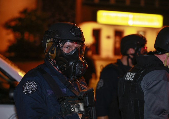 Protest over death of black teen Michael Brown in Ferguson