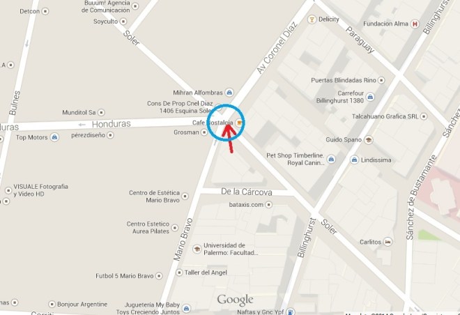 VFYW Buenos Aires Map